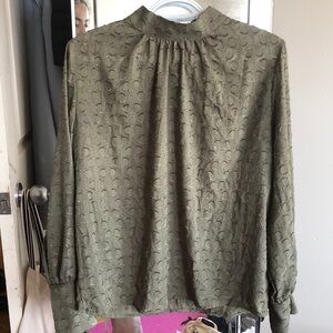 H&M Green Blouse
